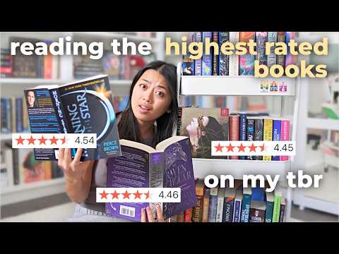 reading the HIGHEST RATED books on my TBR 📚⭐️ | are these overhyped, or appropriately hyped?