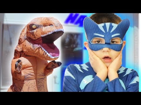 PJ Masks in Real Life 🌟 Dinosaur Pranks, PJ Masks Babies And More 🌟 PJ Masks Official