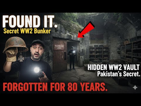 Inside Pakistan’s Secret WW1 & WW2 Bunker (Tourists Are Never Shown This)