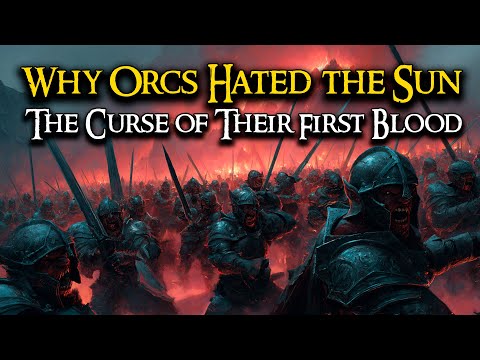 Why Orcs Hated the Sun – The Curse of Their First Blood | LOTR Lore | Audio Story