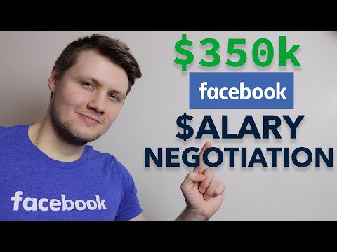 How I Negotiated My $350k Facebook Offer (software engineer salary negotiation)