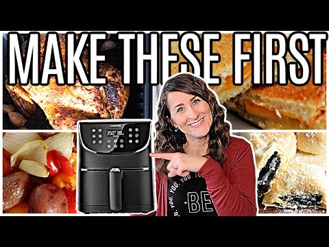 4 of the EASIEST Air Fryer Recipes You MUST Try → PERFECT for Beginners!