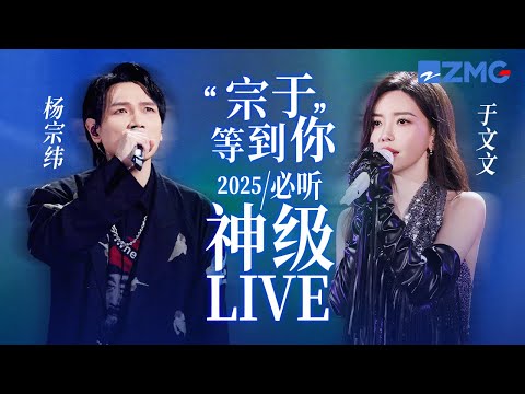 【 杨宗纬 x 于文文 】“宗于等到你”2025必听神级LIVE!深情Buff叠加 布洛芬都治不好的痛!#天赐的声音 #杨宗纬 #于文文