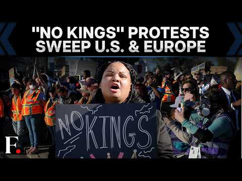 “No Kings” Protests Spread Across US, Europe as Millions Rally Against Trump's Policies and Iran War