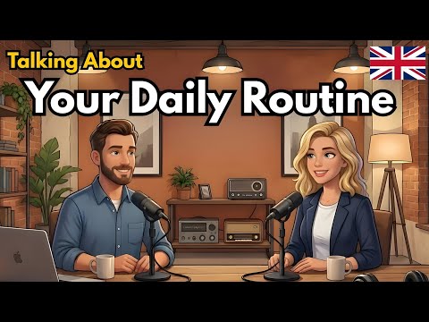How to Talk About Your Daily Routine in English | Real English Conversation Practice