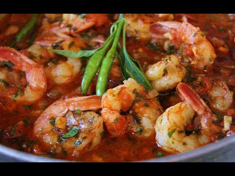 Shrimp In A Spicy Tomato Sauce #TastyTuesdays | CaribbeanPot.com