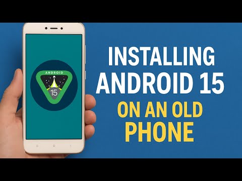 I Installed Android 15 on an Old Phone [8-Year-Old Phone]