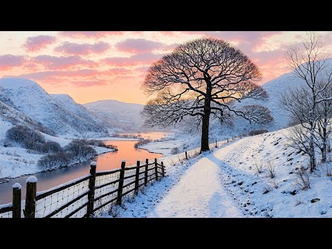 Beautiful Winter Music ❄️ Peaceful Relaxing Tunes for Soothing the Soul Gently