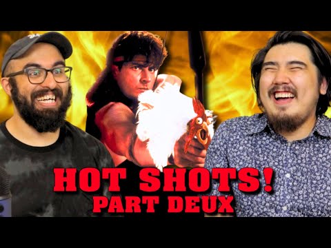 *HOT SHOTS! PART DEUX* tickled our ribs (First time watching reaction)