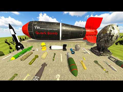 Testing Every NUCLEAR Bomb During the Evening | GMod