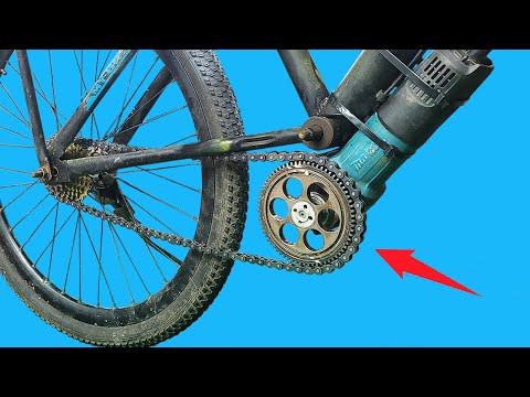 I wish Nikola Tesla invented this sooner! Turn your bike into a brushed electric bike