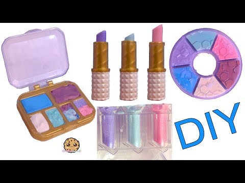 Nostalgia Video : Make Your Own Lipstick Balm & Eyeshadow Makeup DIY Craft Do It Yourself