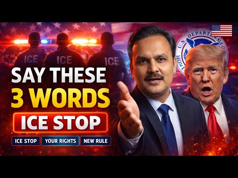 Stopped by ICE? Say These 3 Words to Avoid Arrest! (New Rights)
