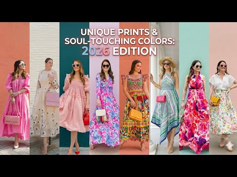 The Art of Spring & Summer 2026: Unique Prints & Soul-Touching Colors πΈβ¨| Casual & Everyday Wear