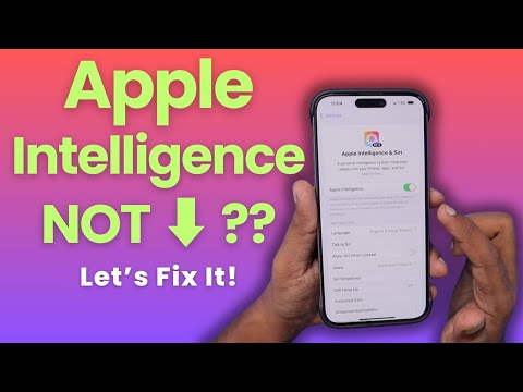 Apple Intelligence NOT Downloading? Here’s the FIX! 🔥📱