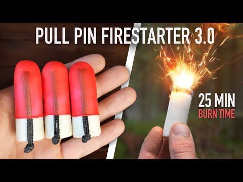 How To Make The Ultimate Survival Pull Pin Firestarter – 3.0 Extreme Edition