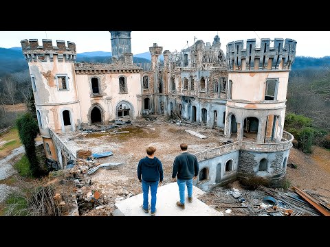 Friends Transform Abandoned Castle Into A FOUR STAR Hotel | Start to Finish by @chateaudutheil