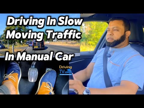 Driving In Slow Moving Traffic In A Manual Car | Master Clutch Control!