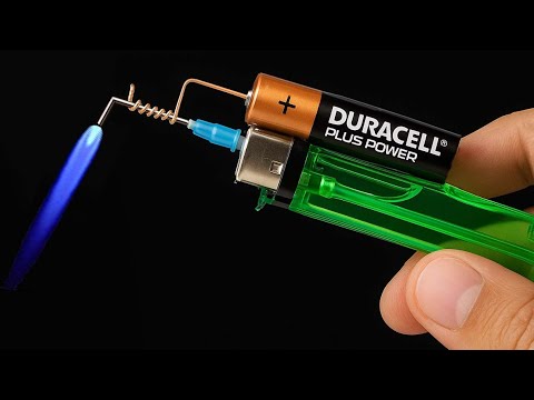 DIY Welding Machine at Home | Make Simple Welding Machine Using Battery & Lighter
