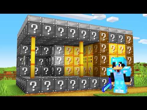 Minecraft, But Every Structure Is Lucky...