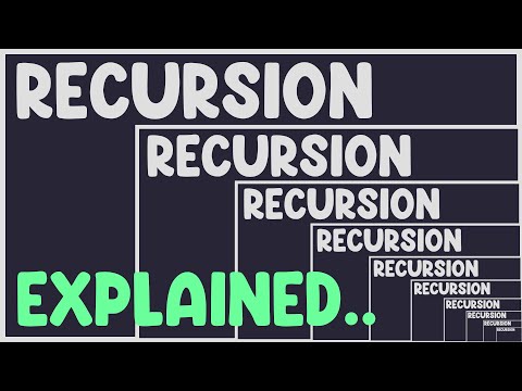 You WILL Understand Recursion After Watching This