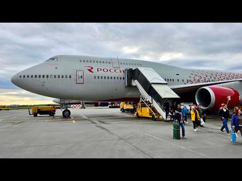 Boeing 747-400 а/к Россия | Рейс Сочи – Москва