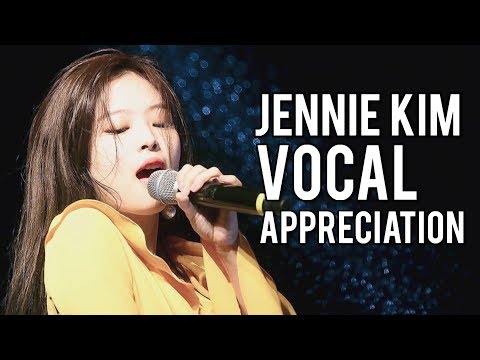 BLACKPINK JENNIE VOCAL APPRECIATION (Singing Live Compilation)