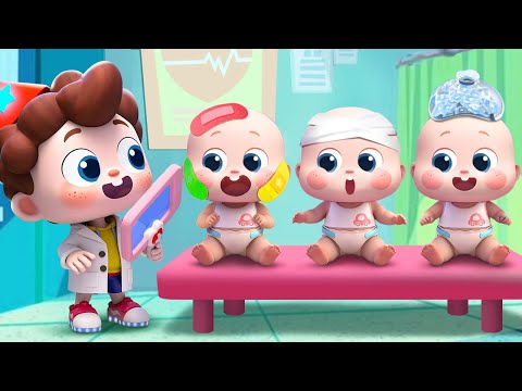 Ten Babies Got Boo Boo | Safety Rules | Learn Numbers | Nursery Rhymes & Kids Songs | BabyBus
