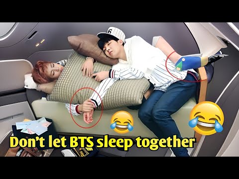 When BTS Sleep Together (Funny Sleeping Moments)