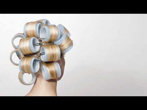 Hair rollers. A simple base. Add volume.