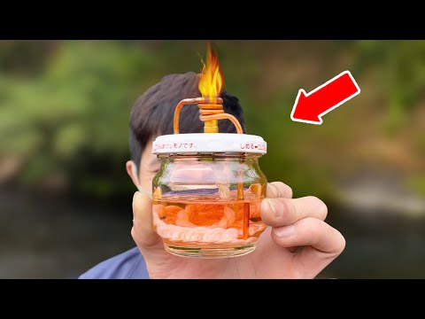 I made my own 3-in-1 mini heating stove at home to get hot water directly and warm all winter long