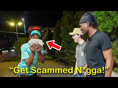 Giving Homeless People Money & Secretly Following Them..