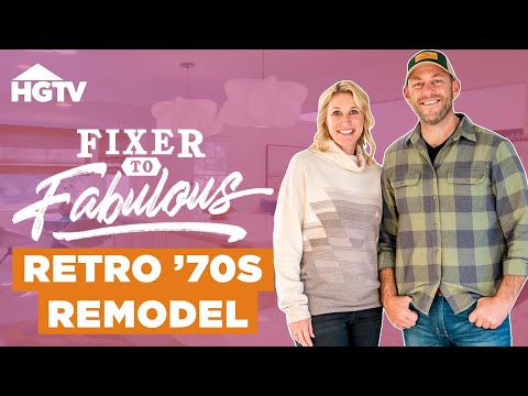 Returning a Home to its Former Groovy Glory – Full Episode Recap | Fixer to Fabulous | HGTV