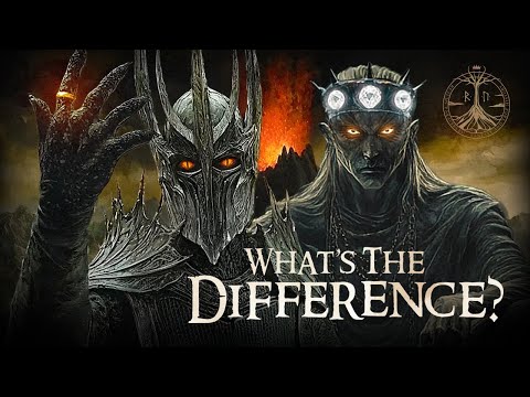 Sauron and Morgoth - More Different than You Think