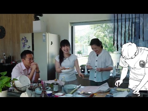 大S故意吓人，福原爱笑不停，汪小菲表示看不懂 | 幸福三重奏