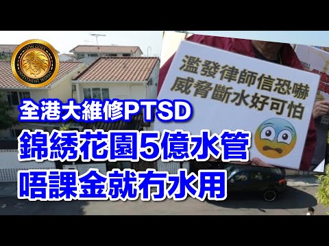12.15 (中文字幕）全港大維修PTSD｜錦綉花園5億水管｜唔課金就冇水用 #錦綉花園 #香港屋苑 #業主 #發展商 #水管