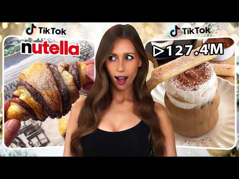 I Tried TikTok's BEST Recipes of 2025 ⭐