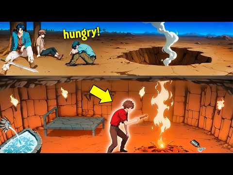 Left For Dead, GENIUS Built a 100% Self-Sufficient Underground Base Like Minecraft | Manhwa Recap