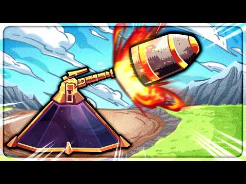 I Spent 100 Minutes Buying EVERY UPGRADE For the ARTILLERY DOME in Dome Keeper