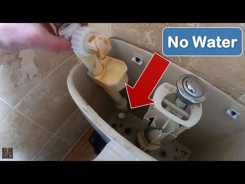 Fixing My Very Slow Filling Toilet Cistern