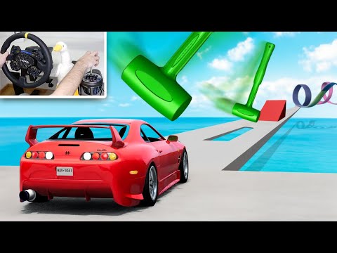 CARS vs HAMMERS! - BeamNG