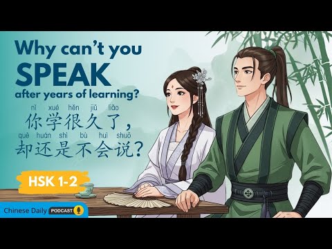 HSK 1–2 | 为什么学了很久还是不会说中文？| Why You Still Can’t Speak Chinese?