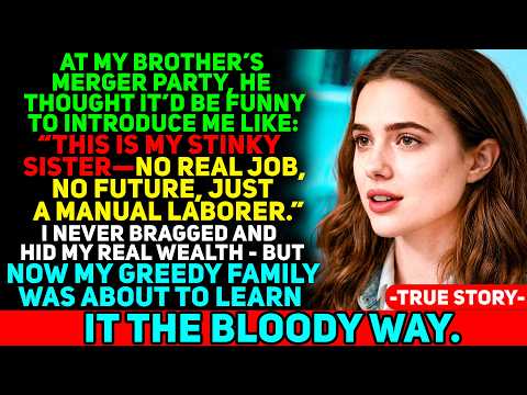 They Mocked Me at My Brother’s Merger Party — But Had No Idea What I Was Really Doing and...