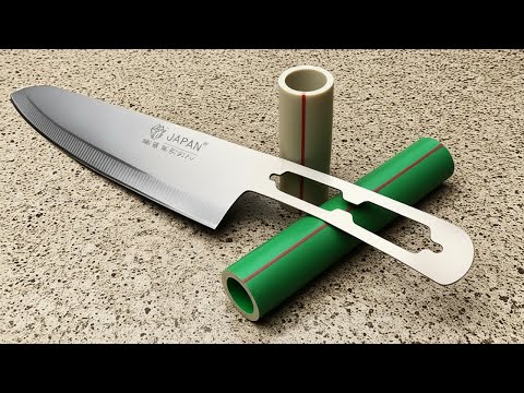 Don’t Throw Away Your PVC Pipe! Make a Strong Knife Handle in Minutes | Creation Invention