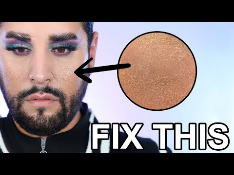 Easy Fix For Patchy Makeup! My tips to stop and repair patchy foundation