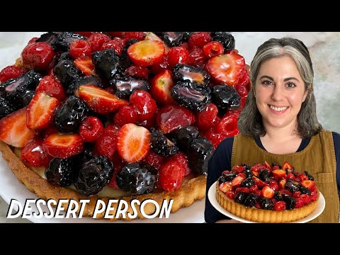 How To Make A Fruit Tart with Claire Saffitz | Dessert Person