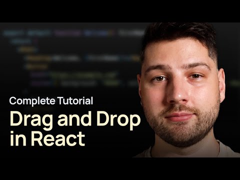 Drag and Drop in React (Complete Tutorial)