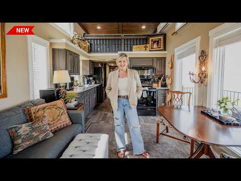 Designer's 3 Bedroom Tiny House w/ Main Floor Bedroom