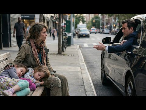 Il A Vu Une Mendiante Avec Deux Enfants Et L'a Reconnue Comme Son EX. Ce Qu'il Fait Ensuite Choque..