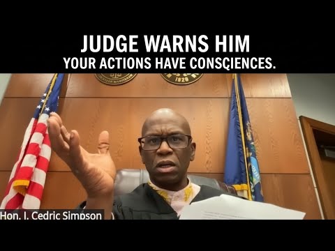 Judge Stops Hearing to Warn Defendant About Serious Consequences